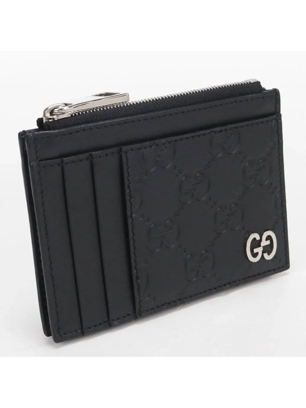 Gucci Fragment Case Guccissima Card Leather